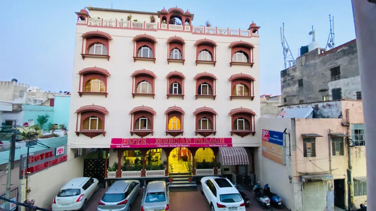 Hotel Muskan Palace Jaipur Eksteriør billede